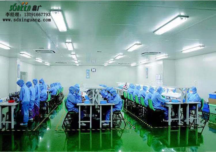 山東電子廠凈化工程，無塵車間裝修